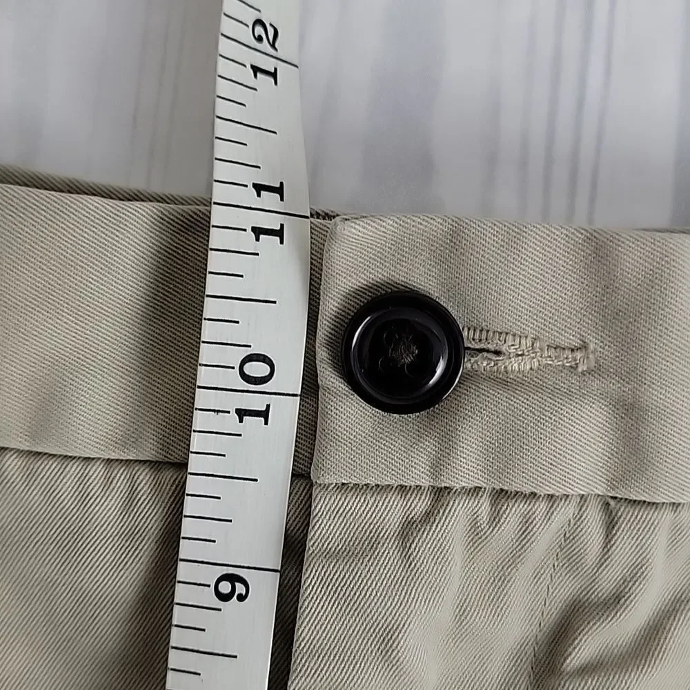Lands End Men's khaki Chinos Size 36
